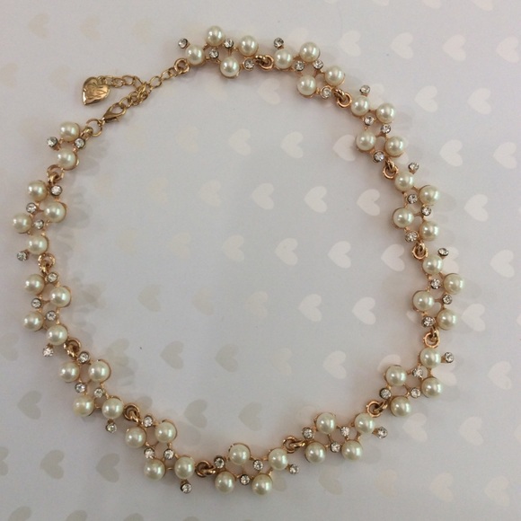 Betsey Johnson Jewelry - New Betsy Johnson pearl necklace